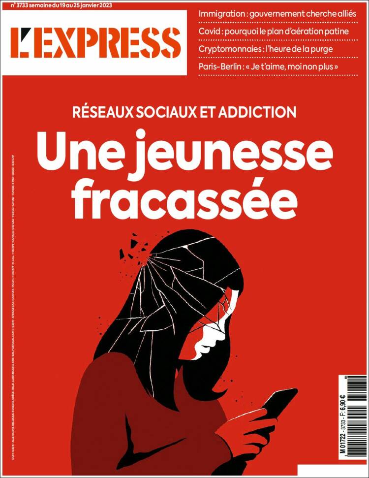 Portada de L'Express (Francia)