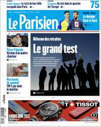 Portada de Le Parisien (France)
