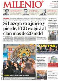 Portada de Milenio (México)