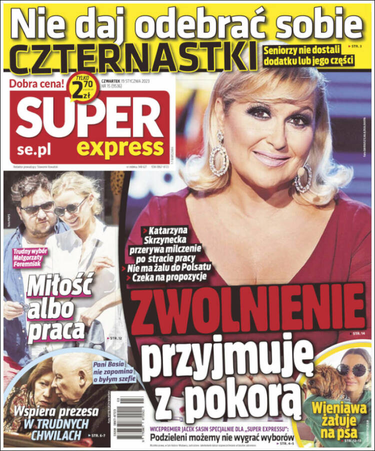 Portada de Super Express (Polonia)