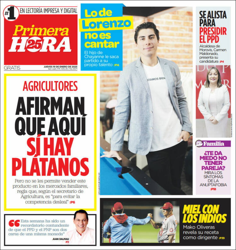 Portada de Primera Hora (Puerto Rico)