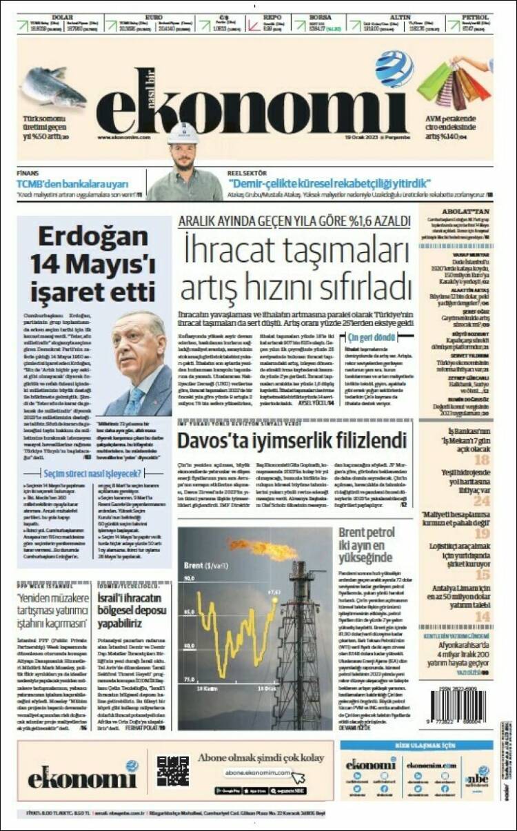 Portada de Dünya (Turqu&iacute;a)