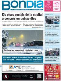 Portada de Diari Bondia (Andorra)