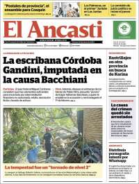 Portada de El Ancasti (Argentina)