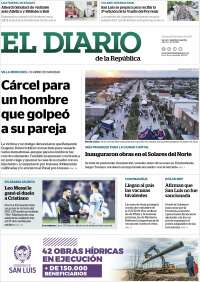 Portada de Diario de la República (Argentina)