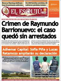 Portada de El Esquiu (Argentina)