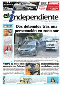 Portada de El Independiente (Argentina)