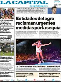 Portada de Diario La Capital - Mar del Plata (Argentina)