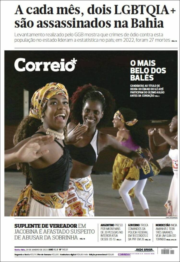Portada de Correio* (Brasil)