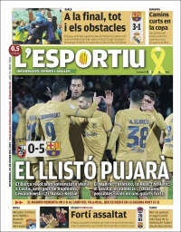 Portada de L'Esportiu (Espa&ntilde;a)