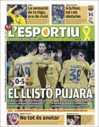 Portada de L'Esportiu : Girona (Espa&ntilde;a)