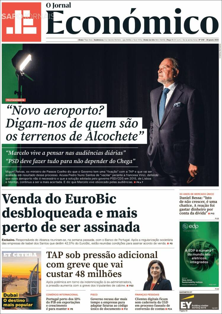 Portada de Oje (Portugal)