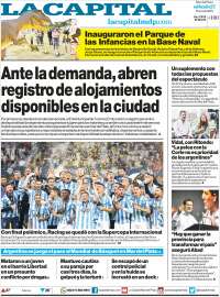 Portada de Diario La Capital - Mar del Plata (Argentina)
