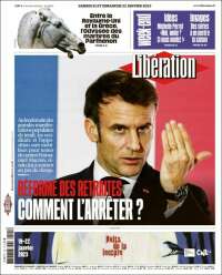 Portada de Libération (France)