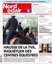 Portada de Nord Éclair (Francia)