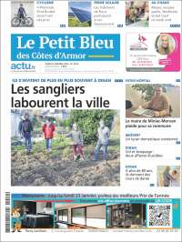 Portada de Le Petit Bleu (France)