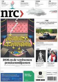 Portada de NRC Handelsblad (Países Bajos)