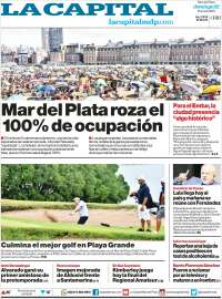 Portada de Diario La Capital - Mar del Plata (Argentina)