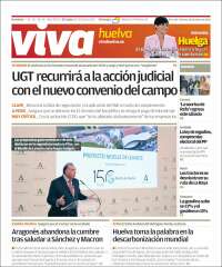 Portada de Viva Huelva (España)