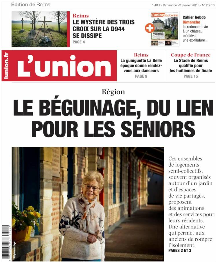 Portada de L'Union (Francia)