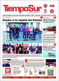 Portada de Tiempo Sur (Argentina)