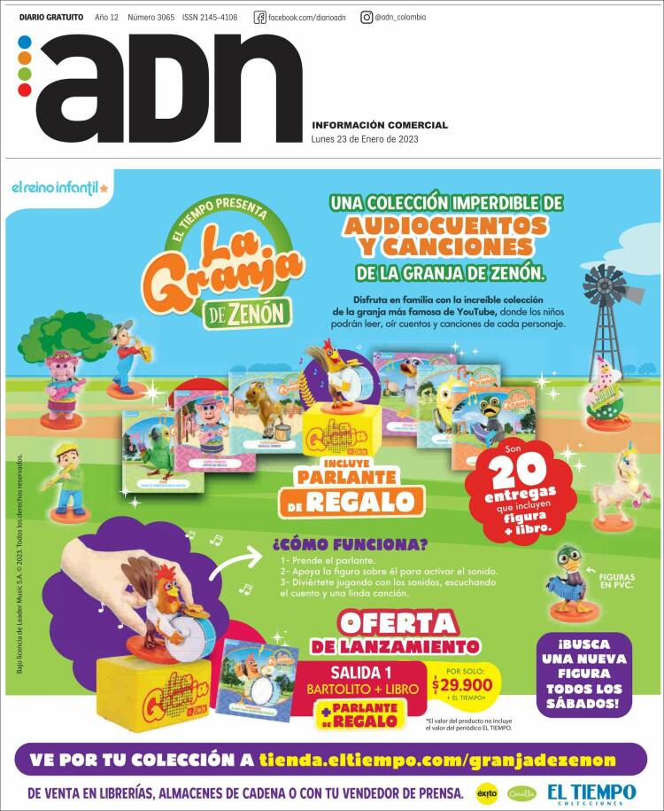 Portada de ADN - Cali (Colombia)