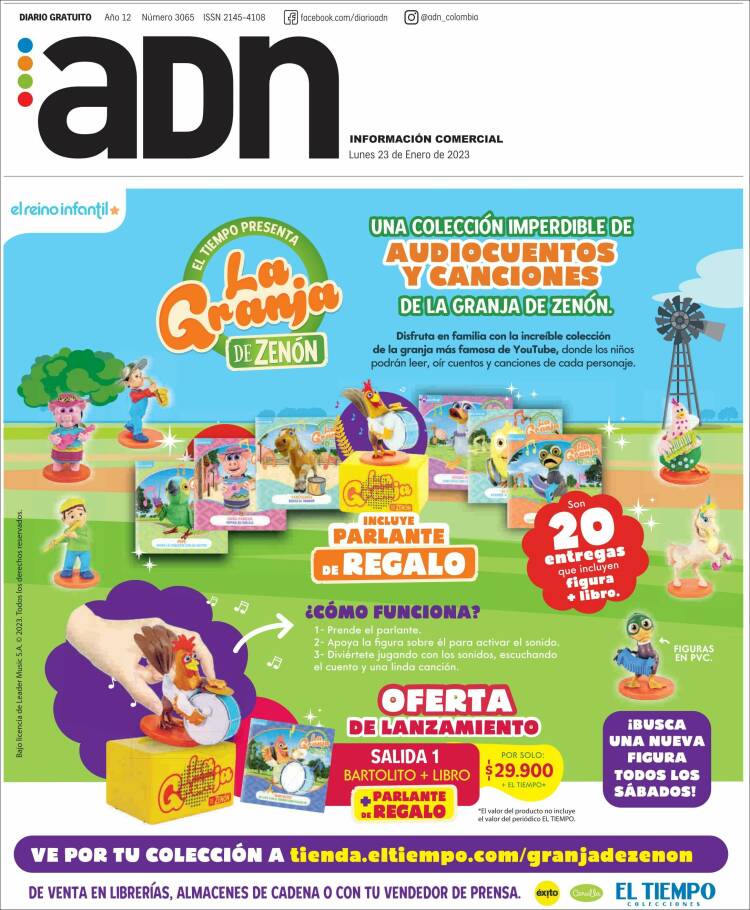 Portada de ADN - Medellín (Colombia)