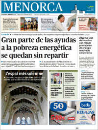 Portada de Menorca - Diario Insular (España)