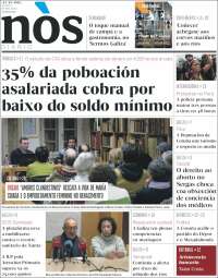 Portada de Nòs Diario (España)