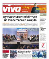 Portada de Viva Málaga (España)