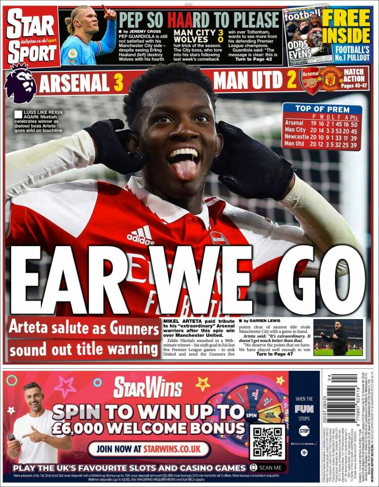 Portada de Star Sport (Reino Unido)