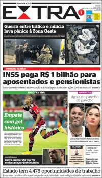 Portada de Extra (Brasil)