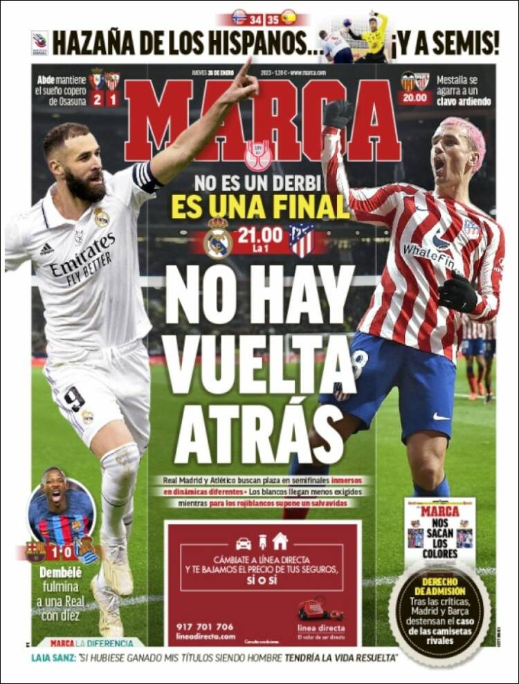 Portada de Marca (Spain)