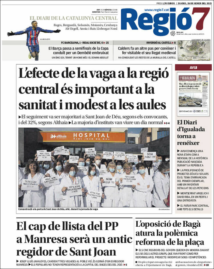 Portada de Regio7 (España)