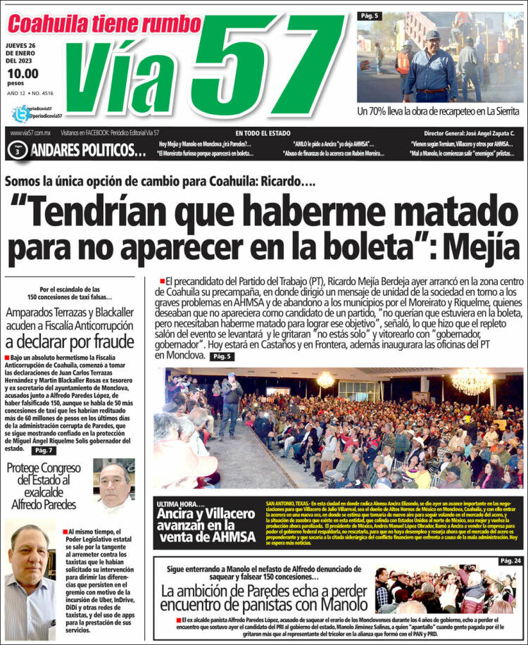 Portada de Via57 (México)