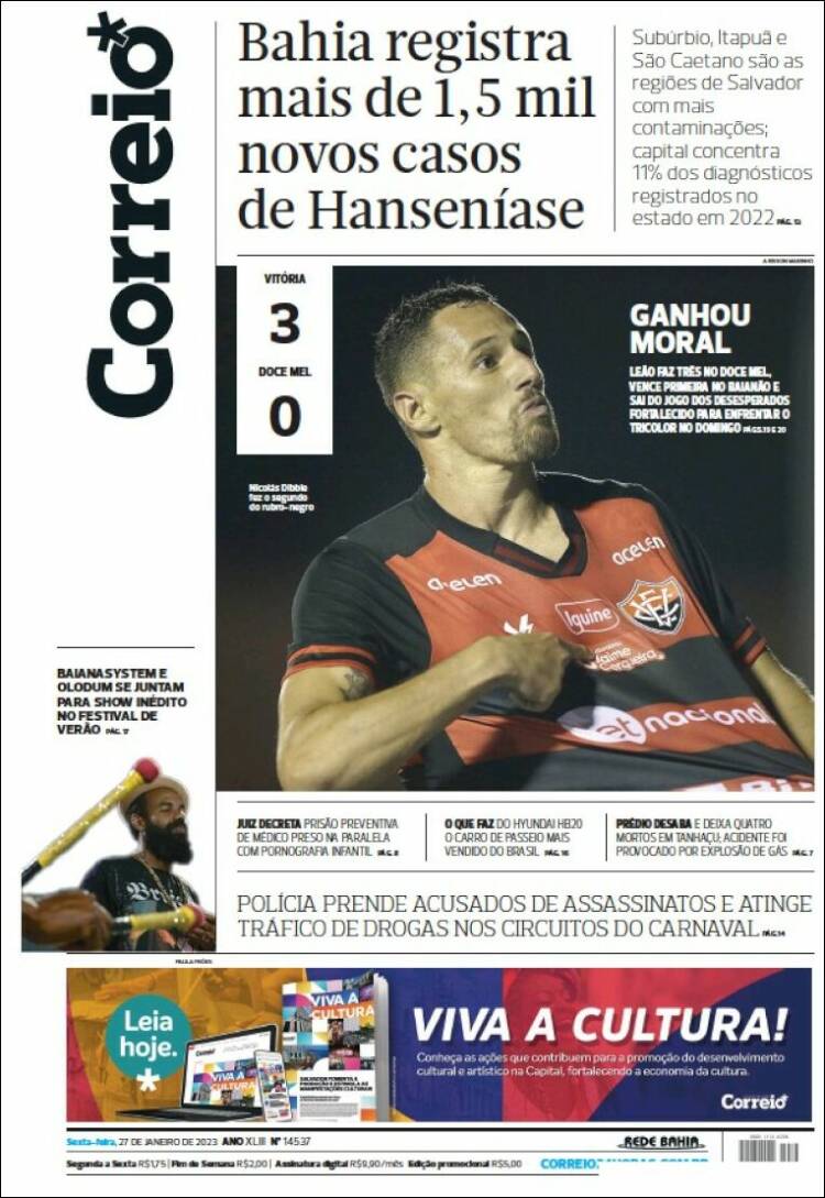 Portada de Correio* (Brasil)