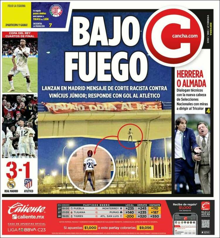 Portada de Cancha (México)