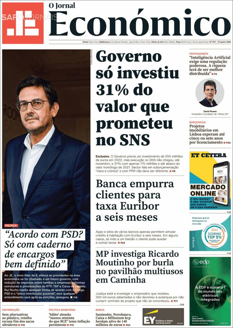 Portada de Oje (Portugal)