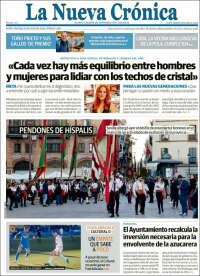 Portada de La Nueva Crónica (España)