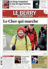 Portada de Berry Republicain (Francia)