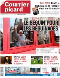 Portada de Courrier Picard (Francia)