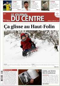 Portada de Le Journal du Centre (Francia)