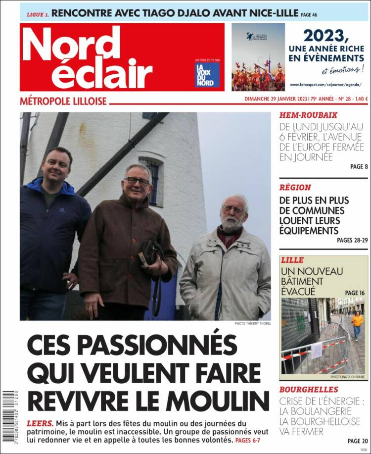 Portada de Nord Éclair (Francia)