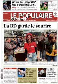 Portada de Le Populaire du Centre (Francia)