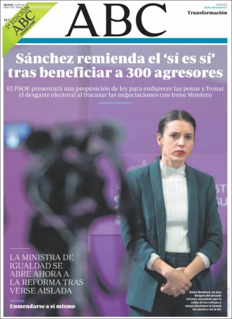 Portada de ABC (Espa&ntilde;a)