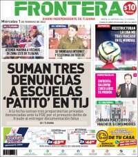 Portada de Frontera (México)