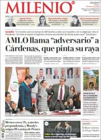 Portada de Milenio (México)