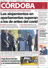 Portada de Diario de Córdoba (España)