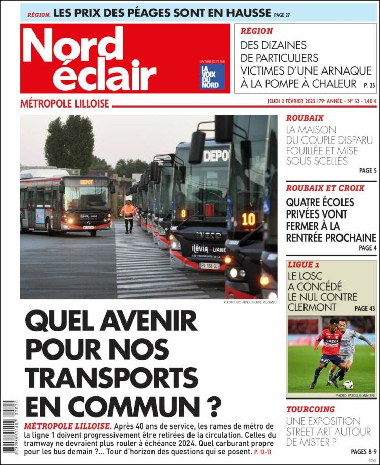 Portada de Nord Éclair (Francia)