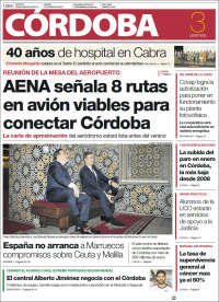 Portada de Diario de Córdoba (Spain)